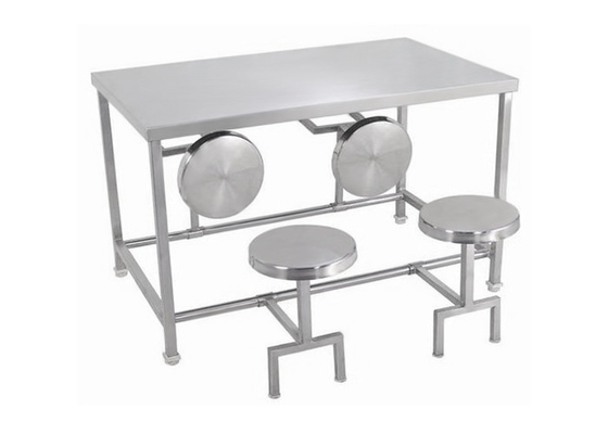 China Random Pattern Stainless Steel Dining Table And Chairs Any Size Available supplier