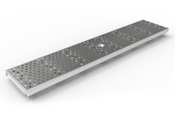 China No Noise Stainless Steel Trench Drains , Stainless Steel Stormwater Grates Low Power Consumption supplier