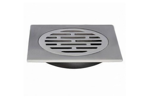 China Customized Size Stainless Steel Floor Drain With Socket / Thread / Clamp Connect supplier
